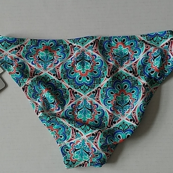 Go Gossip Bikini Bottom Multi Color Swimwear Sz S - Picture 6 of 7